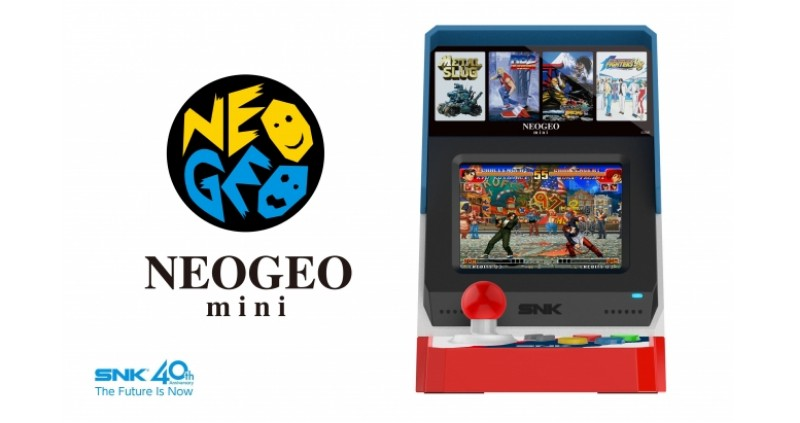 Illustration for article titled SNK Announces The Neo Geo Mini, Will Play 40 Games